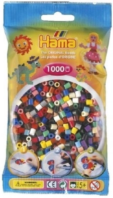 Peglice Hama MIDI – šareni mix 1000 kom