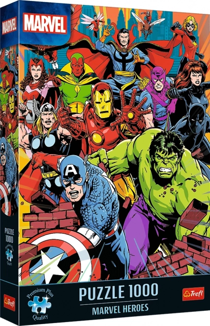 TREFL Puzzle Premium Plus Marvel: Marvel Heroji 1000 dijelova