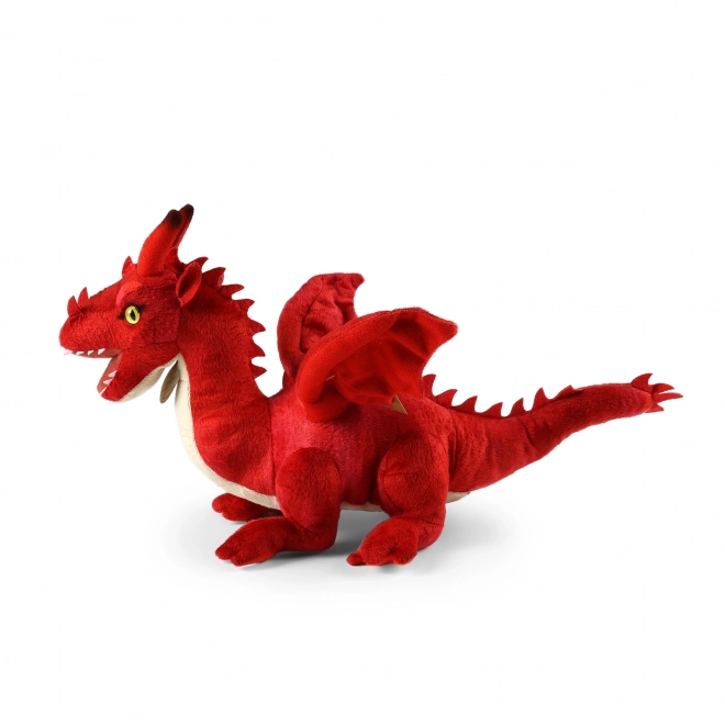 Plišani zmaj crveni ECO-PRIJATELJSKI 40 cm