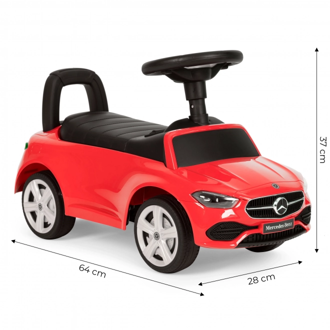 Vožnja autom Mercedes C KLASA interaktivni volan crvene boje