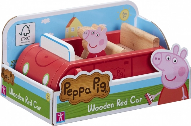 Pepina Prasica drveni auto
