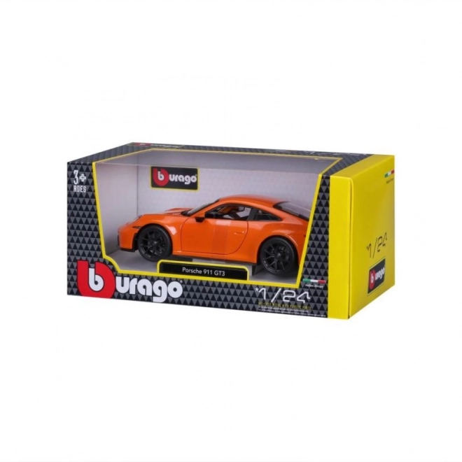 Bburago Porsche 911 GT3 model narančasti 1:24