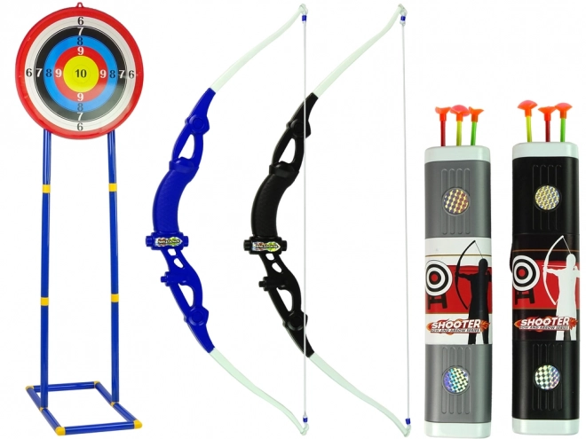 Streličarski set Luk Štit na postolju 134 cm Toulac Pištolj