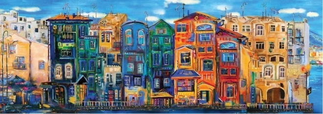 Panoramske puzzle ART PUZZLE Šareni grad 1000 dijelova