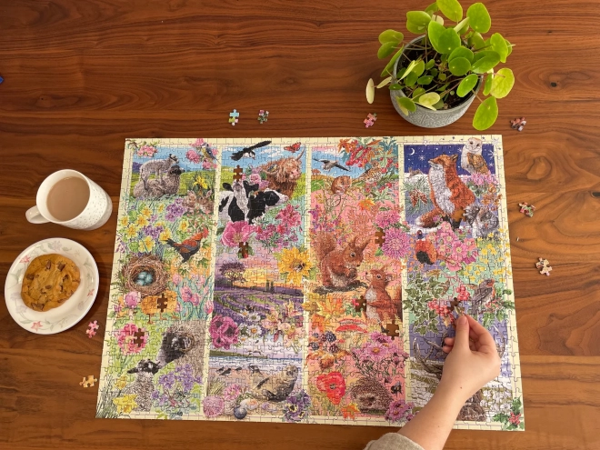 GIBSONS Puzzle Godišnja doba 1000 dijelova