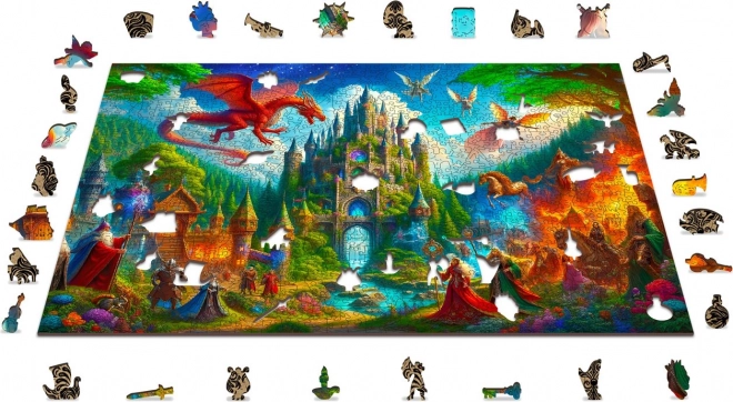 Drvene puzzle Fantasy Dvorac 1010 dijelova