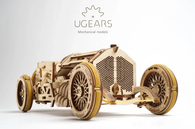 Ugears 3D puzzle - U9 Grand Prix auto 348 dijelova