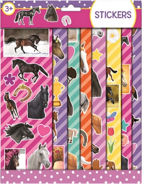 Set naljepnica s konjima – 8 listova