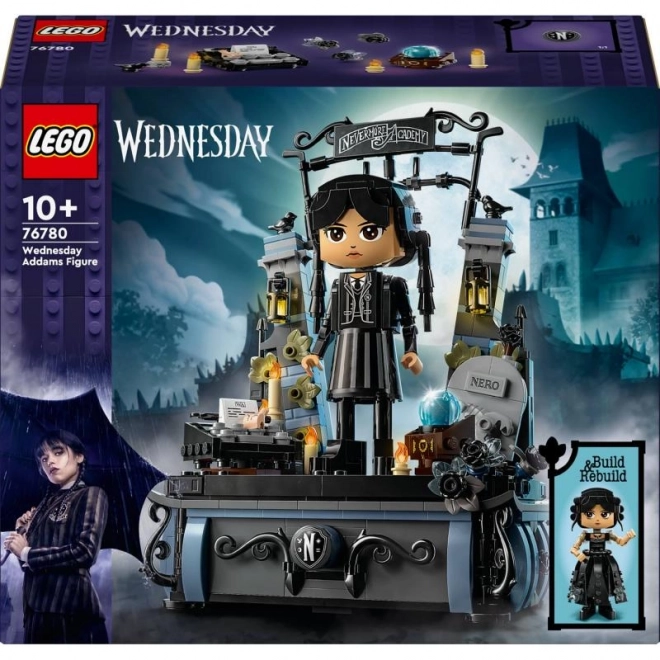 LEGO figurica Wednesday Addams
