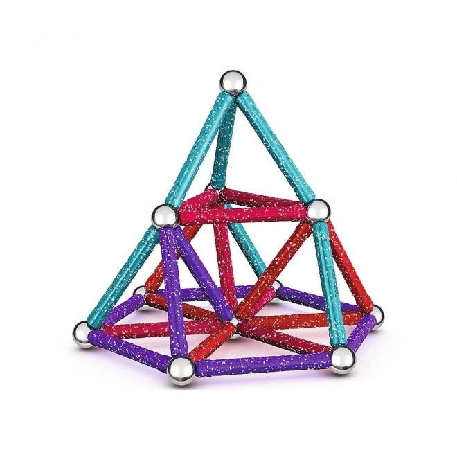 Magnetička građevna Geomag Glitter 60 dijelova