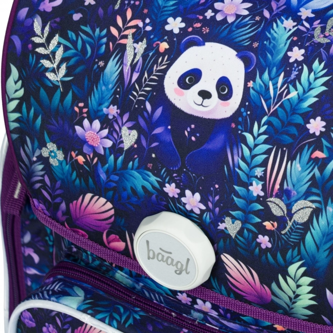 BAAGL Školska torba Ergo Jungle Panda