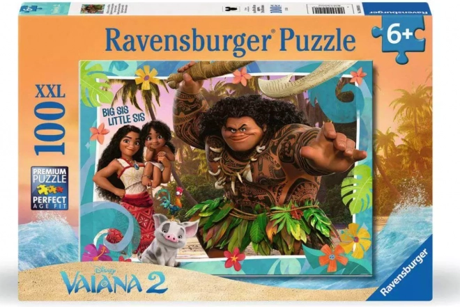 Puzzle XXL 100 dijelova Vaiana 2
