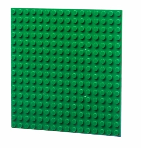 L-W Toys Osnovna ploča 16x16 tamno zelena