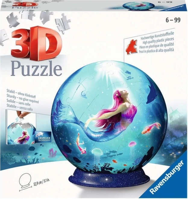 Ravensburger 3D puzzleball morska sirena