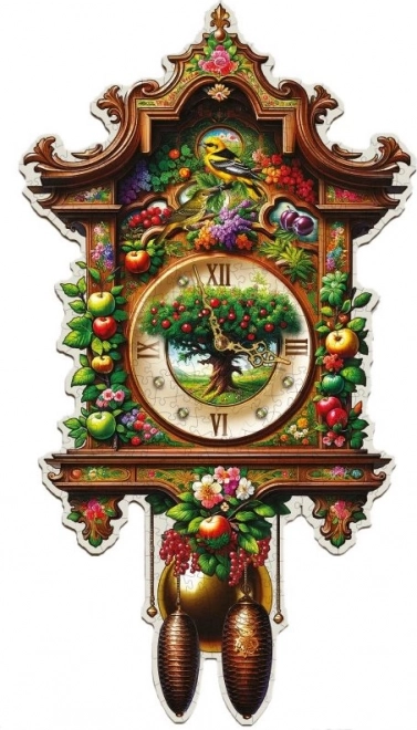 Drvene puzzle Sat s kukavicom