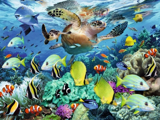 RAVENSBURGER Puzzle Raj ispod vode XXL 150 dijelova