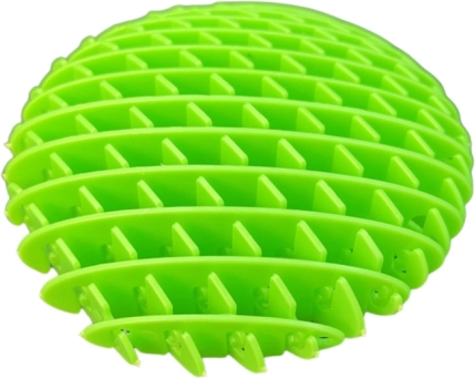 Fidget antistresna elastična senzomotorička igračka zelena 10 cm
