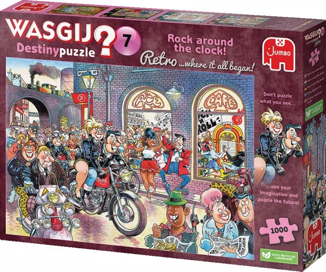 Puzzle WASGIJ Destiny 7: Rock oko sata! 1000 dijelova