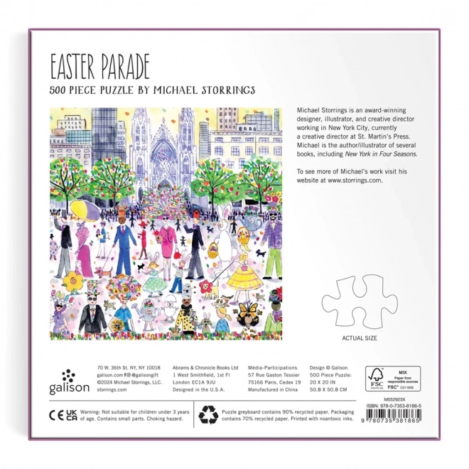 Puzzle Michael Storrings uskršnji mimohod 500 komada