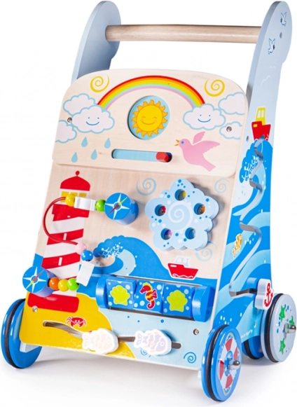 Bigjigs Baby drveno aktivno guralo More