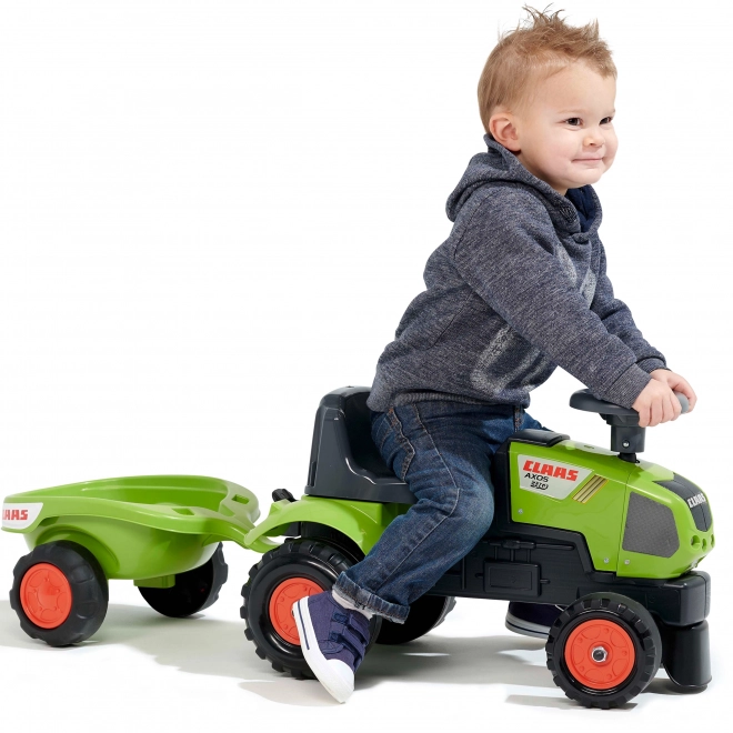 Guralica - traktor Claas s volanom i prikolicom