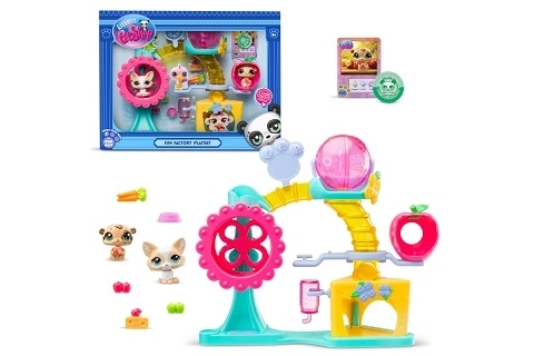 Littlest Pet Shop Zabavna tvornica s 2 figurice