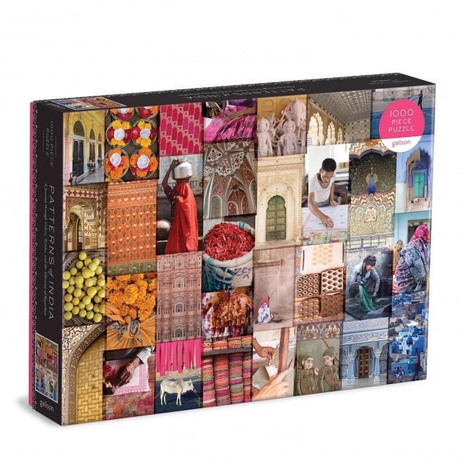 Puzzle Galison Uzorci Indije 1000 komada