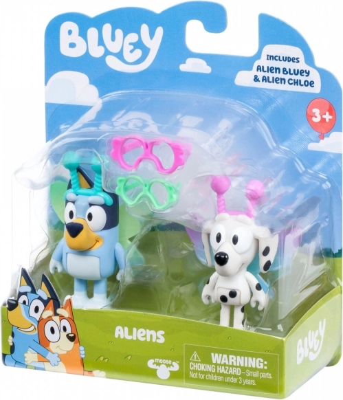Figurice Bluey dvostruko pakiranje Baby Bluey i Chloe