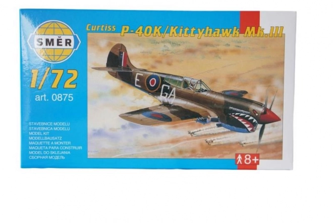 Model aviona Curtiss P-40 K Kittyhawk MK.3