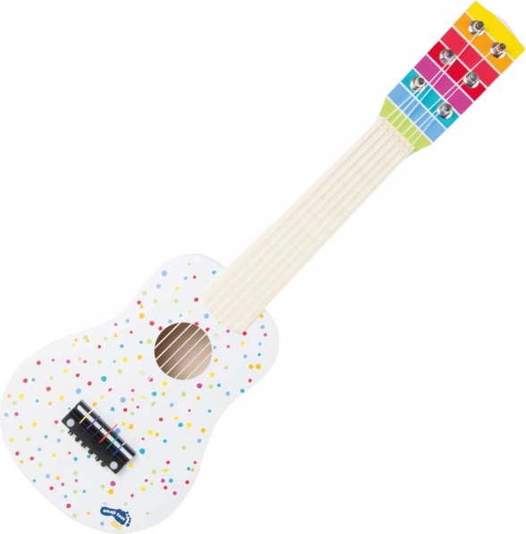 Small Foot drvena gitara s točkicama