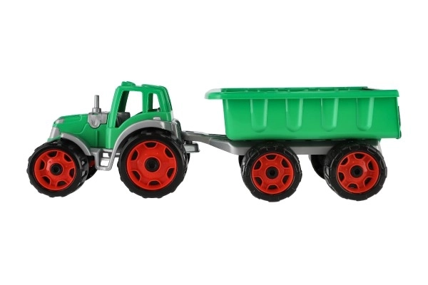 Traktor s prikolicom plastika 53cm na slobodno kretanje u mreži