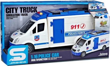Policijski auto na inercijski pogon 1:16