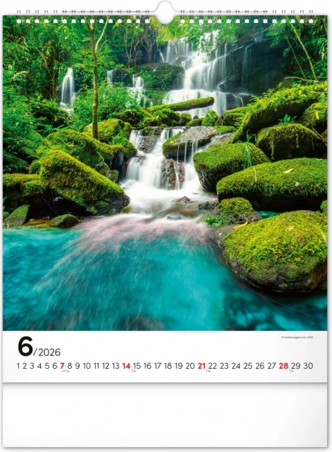 Zidni kalendar Inspiracija 2026