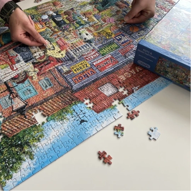 GIBSONS Puzzle Lonci i starudije za sitniš 1000 dijelova