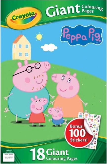 CRAYOLA Mega bojanke Praščić Peppa
