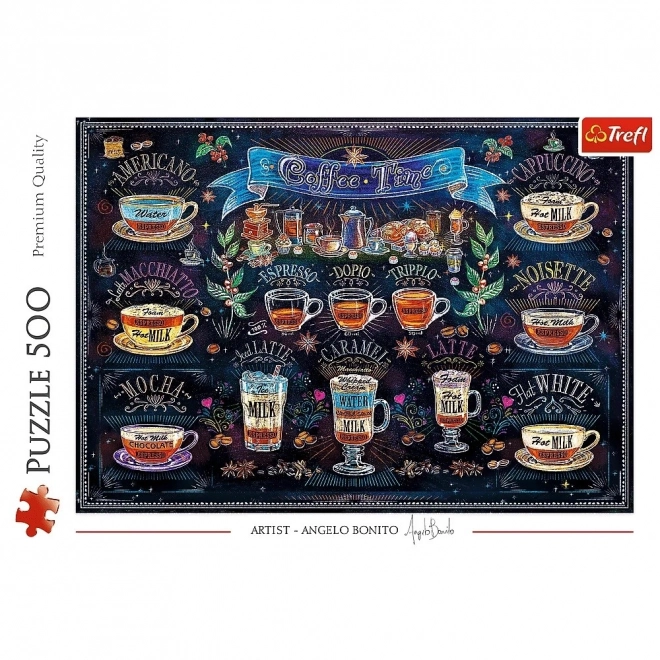 Puzzle 500 komada Vrijeme za kavu