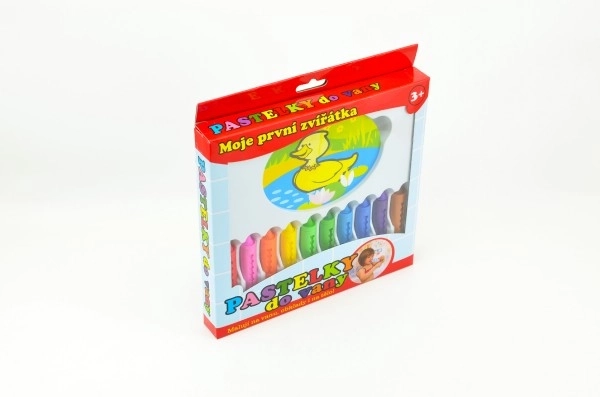 Pastelne boje za kadu - Moje prve životinje 10 komada