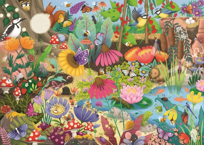 Ravensburger puzzle Čarobni vrt 1000 dijelova