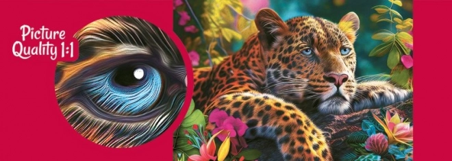 Puzzle Ležeći leopard 500 dijelova