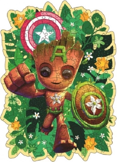 Drvene obrisne puzzle Groot 150 dijelova Ravensburger