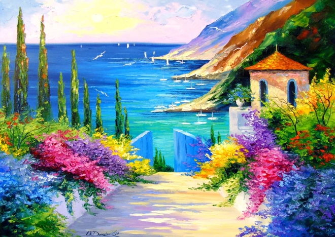 Puzzle Sunčano jutro 1000 dijelova ENJOY
