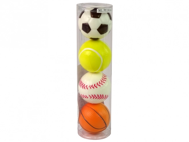Set mekih loptica 4 kom. Sport Golf Tenis Nogomet
