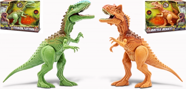 Borbeni dinosaur s efektima Primal Clash! 21 cm