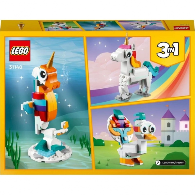 LEGO Creator 3u1 31140 Čarobni jednorog