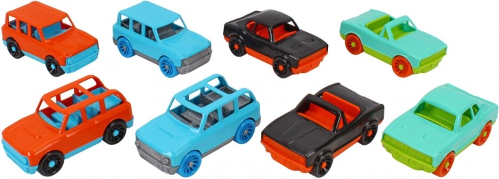 Plastični autić 10 cm s slobodnim hodom – mix boja i modela