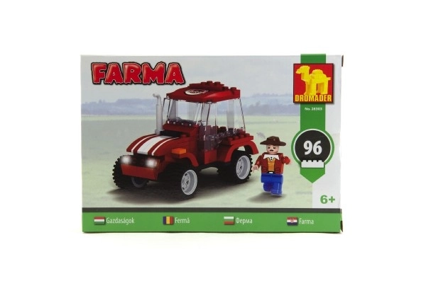 Građevinski set Dromader - traktor 96 kom