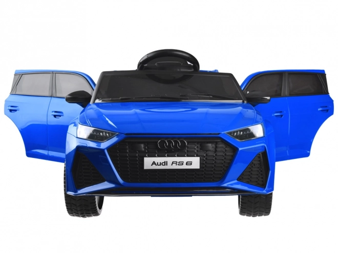 Električni autić Audi RS 6 za djecu – Plava