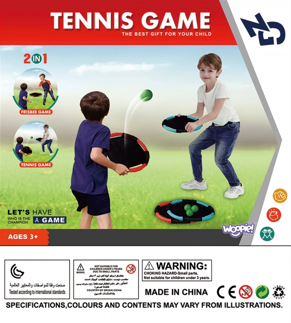 Woopie igra vještine 2u1 tenis frizbi