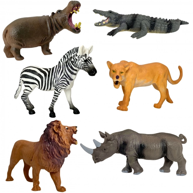 Set velikih figura divljih životinja + podloga i dodaci