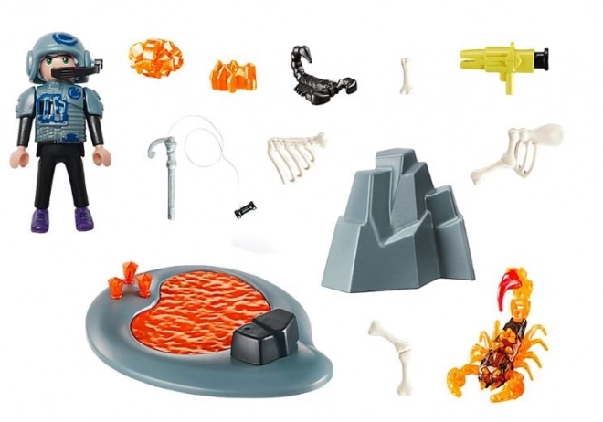 DINO Rise 70909 Startni Paket Borba s vatrenim škorpionom